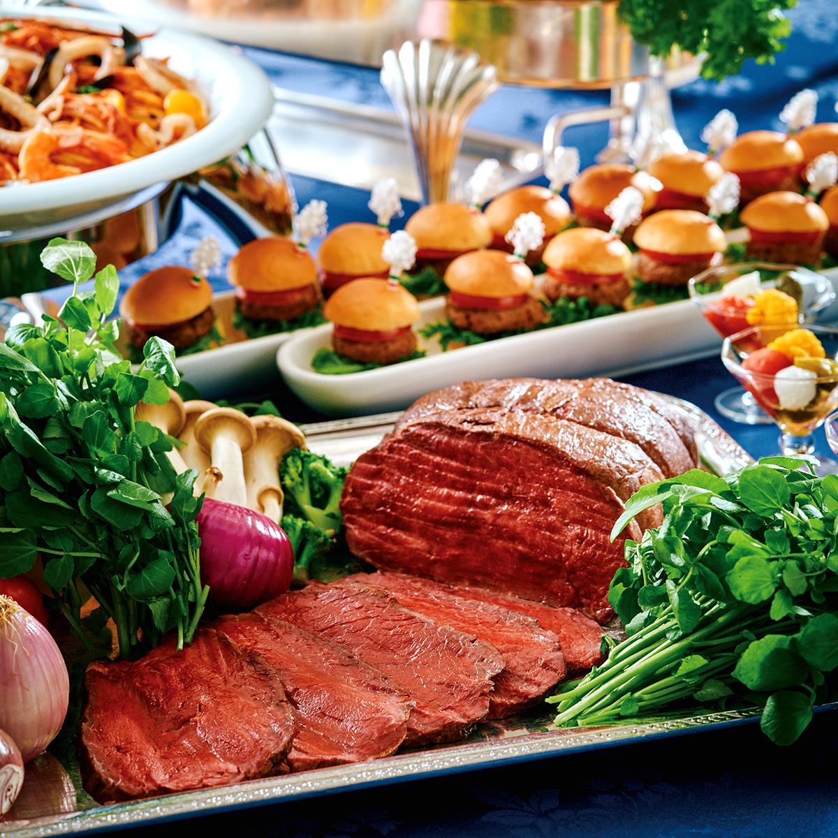 宴会_ローストビーフ