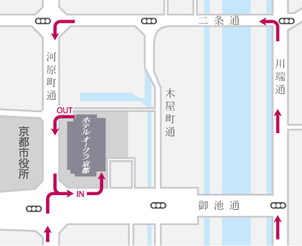 お車をご利用の方