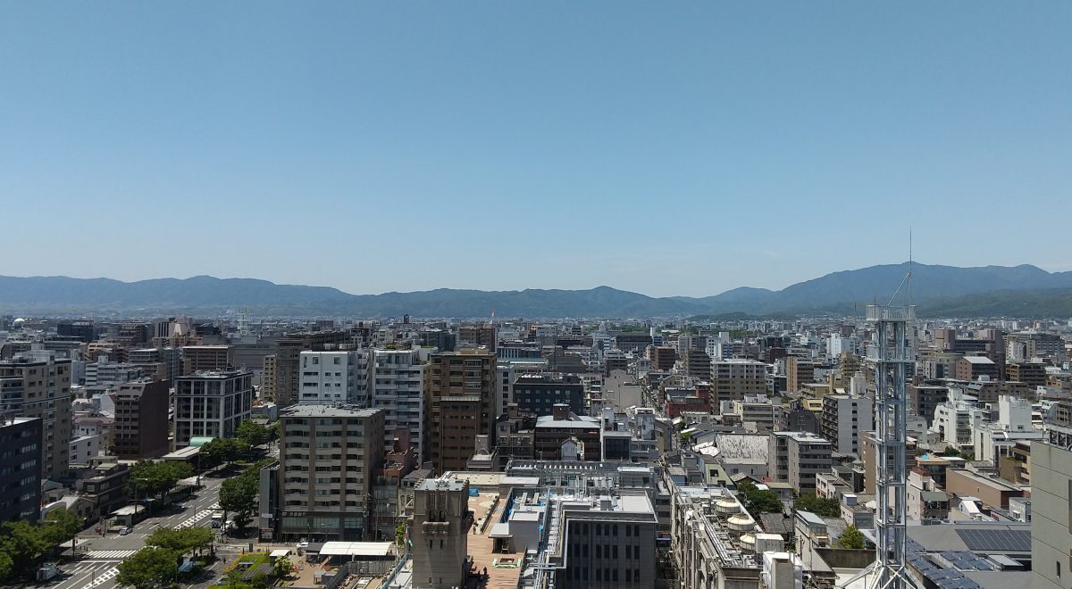 高層階　景色　風景