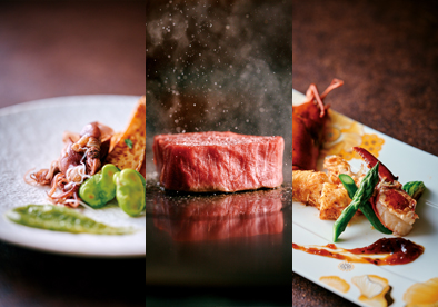 仙台牛コース　鉄板焼 ときわ