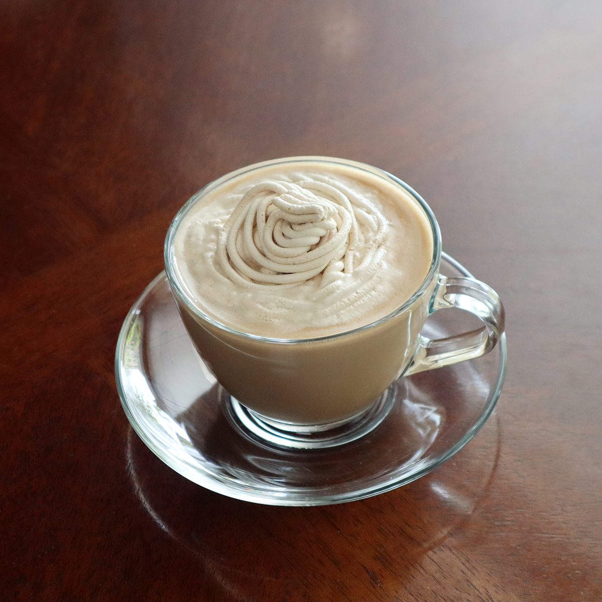 カフェ レックコート_ドリンク_モンブランラテ